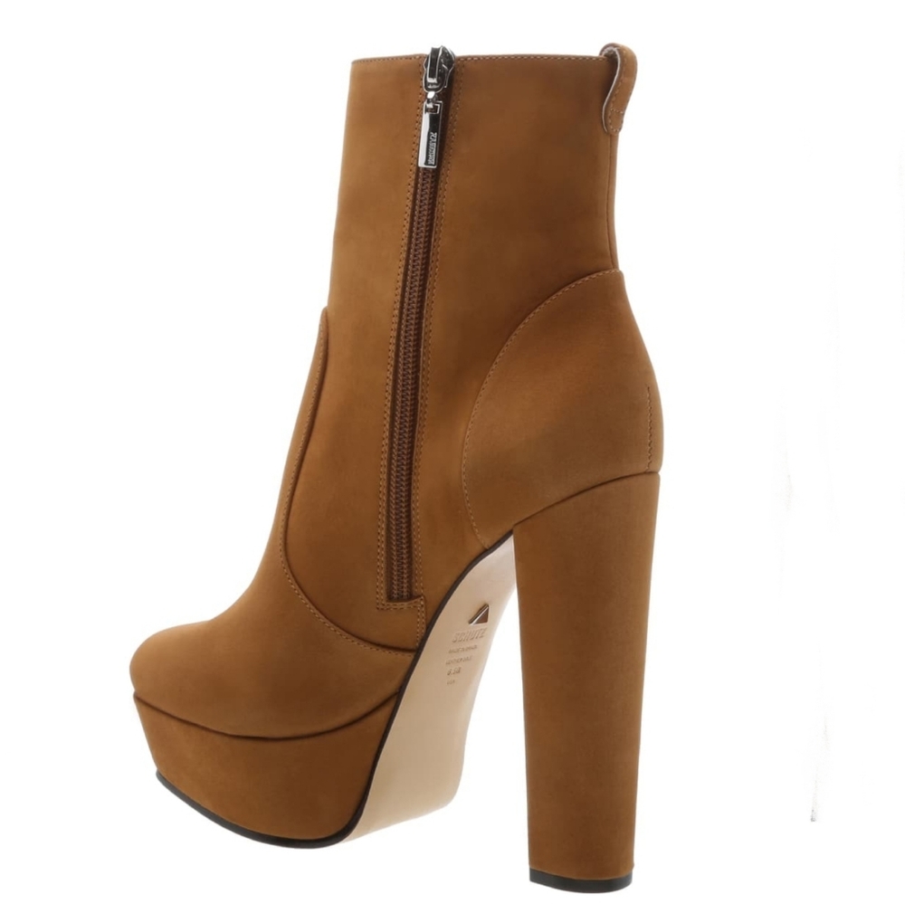 Vintage Inspired Schutz Platform Booties - Picture 5 of 6